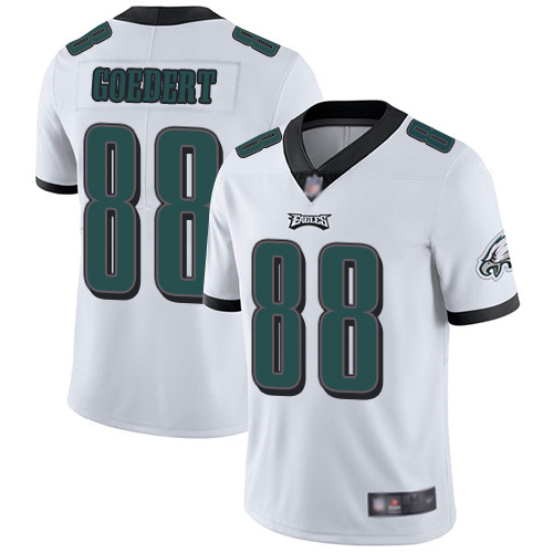 Men Philadelphia Eagles #88 Dallas Goedert White Vapor Untouchable NFL Jersey Limited Player Football